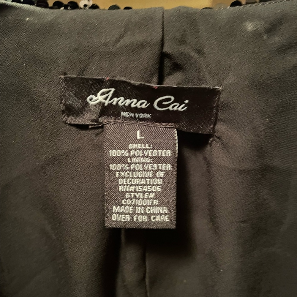 Francesca’s Sequins Cropped Jacket - image 3